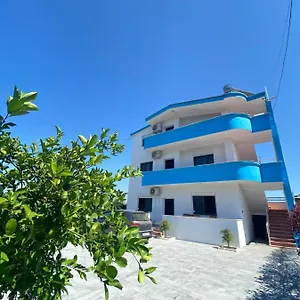 White & Blue Apartment's Golem (Tirana)